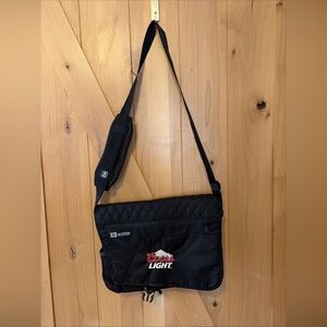 OGIO Coors Light Beer Black Laptop Bag / Briefcase Canvas Messenger Bag